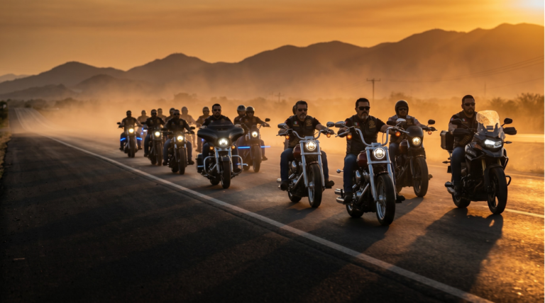 Lo que hace fuerte a un motoclub de verdad: motoclub fuerte, comunidad biker, liderazgo, respeto y hermandad